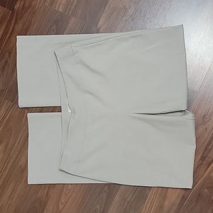 Roz & Ali Secret Agent Tummy Control Pants Slacks Pull On Size 12 Cream